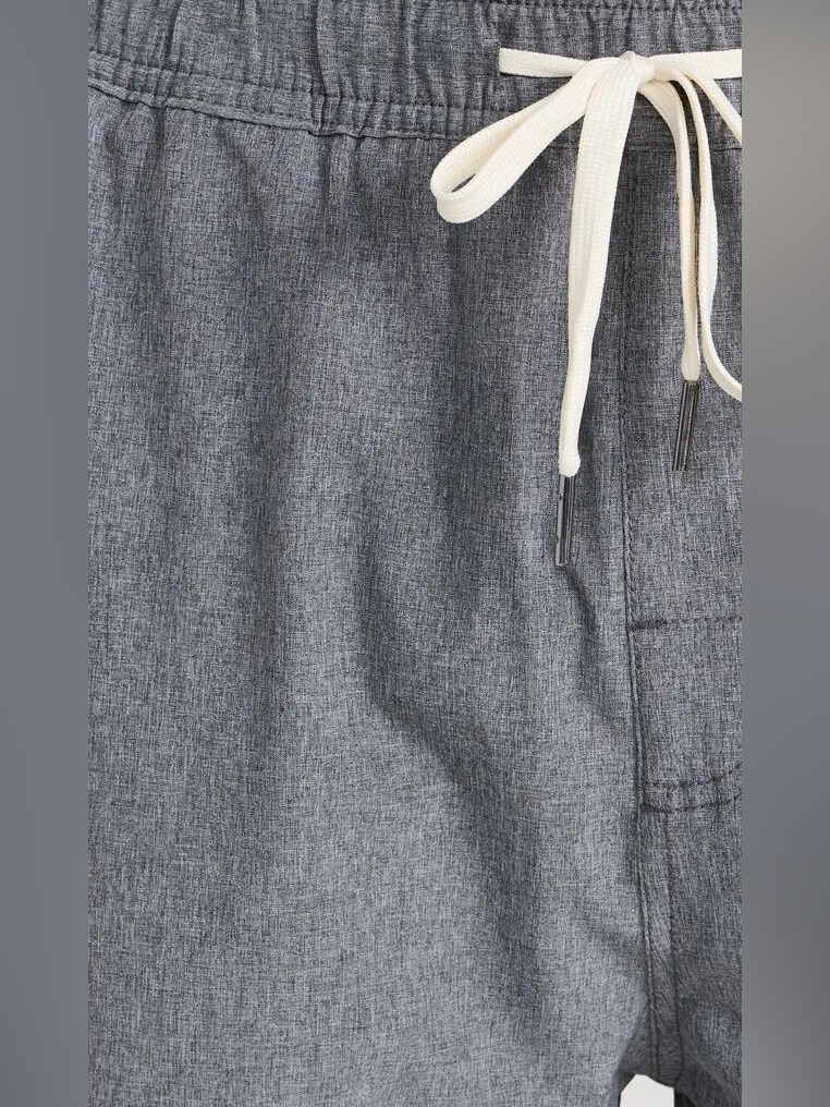 Fair Harbor Men's Gray Athletic Drawstring Relaxed Fit Stretchy Joggers Nwt — image 5 of 8